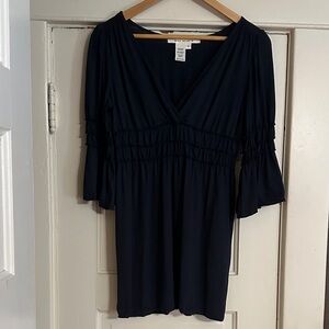 ❤️ 3/$15 Max Studio Black V-Neck Blouse